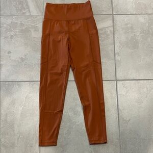 American Eagle Outfitters Burnt Orange Leggings